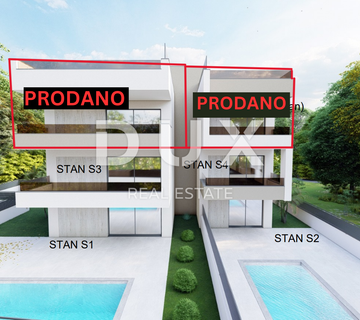 ZADAR, SUKOŠAN - Novogradnja! Izvanredan stan s vlastitim bazenom i ogromnim dvorištem! S1 - cover