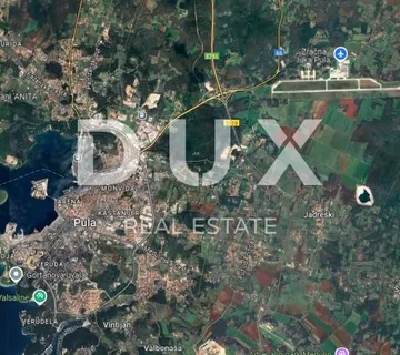 ISTRA, PULA - Veliko građevinsko zemljište gospodarske namjene (industrijske, trgovačke, zanatske) - cover