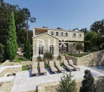 ISTRA, BRTONIGLA - Idilična kamena vila sa wellnesom i pogledom na more - cover