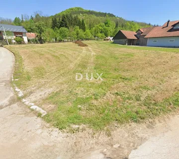 LIKA, OTOČAC, PROZOR - građevinsko zemljište 2000m2 u blizini rijeke Gacke za višestambene kuće- apartmane/ obiteljske kuće  / kuće za iznajmljivanje s bazenom  - cover