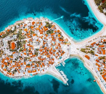 ŠIBENIK, PRIMOŠTEN - Poljoprivredno zemljište s pogledom na more! - cover