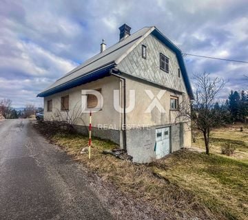 GORSKI KOTAR, ČABAR-Prostrana kuća s zemljištem 7166 m2 s velikim potencijalom za turizam - cover