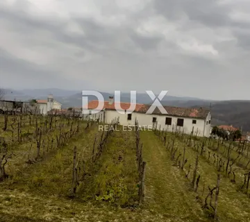 ISTRA, VIŽINADA - Građevinsko zemljište s pogledom na Motovun - cover