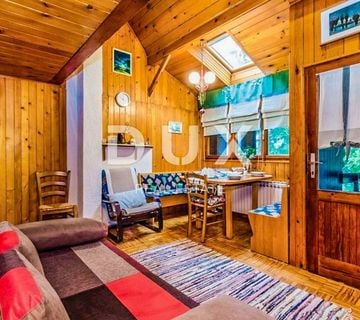 GORSKI KOTAR, VRBOVSKO-Rustikalna drvena kuća za odmor u Gorskom Kotaru - cover