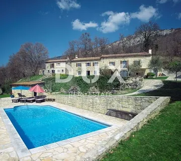 ISTRA, LUPOGLAV - Kamene vile u rustikalnom stilu s panoramskim pogledom  - cover