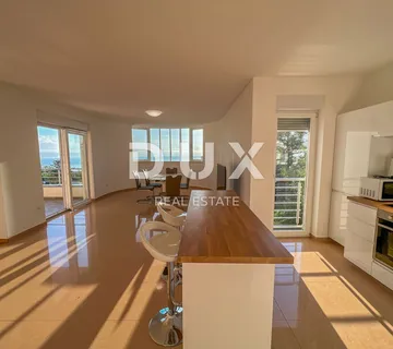 OPATIJA, IČIĆI - veći stan u novijoj gradnji s terasom, pogledom na more, garaža, blizina plaže i Opatije - cover