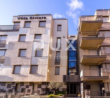 OPATIJA, CENTAR - stan u novogradnji s terasom i garažom, udaljen 200 metara od mora, mikrolokacija centar Opatija - cover