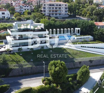 OPATIJA, IČIĆI - ekskluzivna vila 750m2 s 2 bazena i panoramskim pogledom na more + uređena okućnica 2375m2 - cover