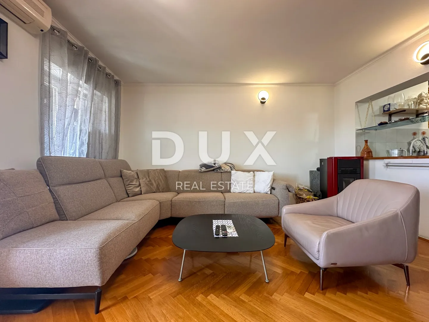 RIJEKA, SRDOČI - 2S+DB, 64m2, lođa, pogled - cover