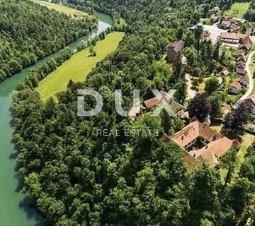 GORSKI KOTAR, SEVERIN NA KUPI -Veliko građevinsko zemljište uz rijeku Kupu - cover