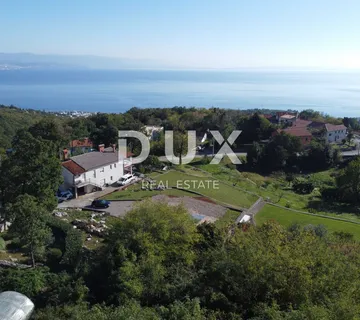 OPATIJA, IČIĆI, POLJANE- građevinsko zemljište 950m2 s pogledom na more za obiteljsku kuću/ villu/ stambenu zgradu- stanove- apartmane/ kuću za iznajmljivanje- odmor s bazenom - cover