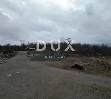 MATULJI, PERMANI - Građevinsko zemljište 2161m2 u radnoj zoni za skladište / halu, M ZONA, oznaka F - cover