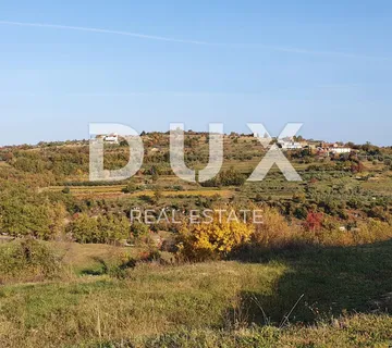 ISTRA, MOMJAN - Zemljište s pogledom i građevinskom dozvolom za gradnju više objekata - cover