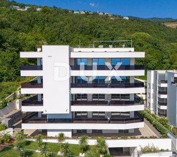OPATIJA, CENTAR - stan u vrhunskoj novogradnji s pogledom na more, zajednički bazen, garaža - cover
