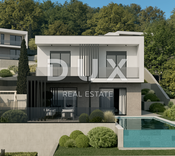 OPATIJA, POLJANE - Projekt ville s pogledom na more - cover