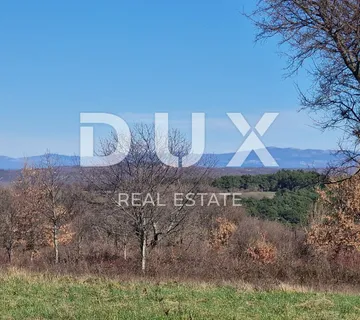 ISTRA, BARBAN - Građevinsko zemljište otvorenog pogleda, rub naselja - cover