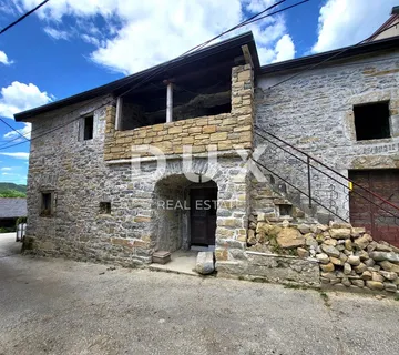 ISTRA, BUZET - Kamena kuća u fazi renovacije - cover