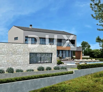 ISTRA, LABIN - Zemljište s dozvolom i atraktivnim projektom - cover