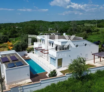 ISTRA, POREČ - Ekskluzivna dizajnerska obiteljska vila s wellness oazom i grijanim bazenom - cover