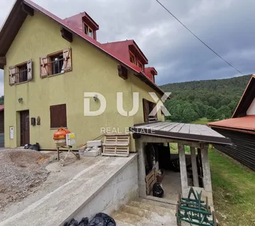 GORSKI KOTAR, BEGOVO RAZDOLJE - kuća s apartmanima i ugostiteljskim objektom - cover
