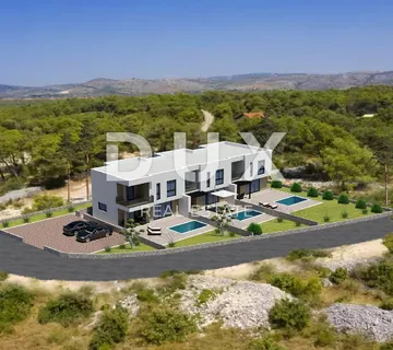 ŠIBENIK, VODICE - Kuća u nizu s bazenom i krovnom terasom S2 - cover