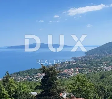 OPATIJA, VEPRINAC - ZEMLJIŠTE S POGLEDOM NA MORE!!! - cover