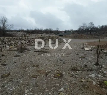 MATULJI, PERMANI - Građevinsko zemljište 10000m2 u radnoj zoni za skladišta / hale, M ZONA - cover