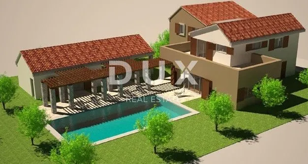 ISTRA, LABIN(OKOLICA) - Građevinsko zemljište s projektom za 32 vile - cover