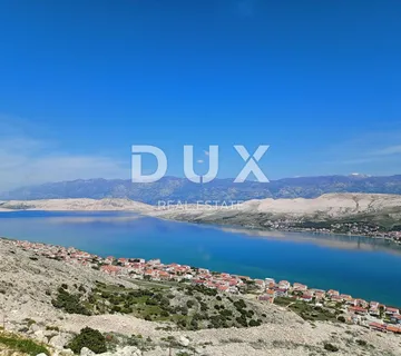 OTOK PAG, PAG - Građevinsko zemljište 250 m od mora - cover