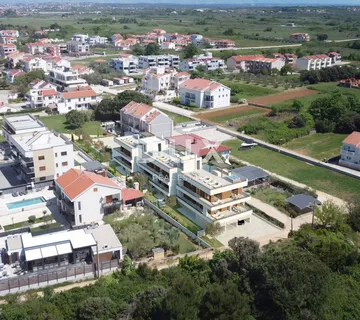 ZADAR, ZATON - Novogradnja s liftom 45 metara od plaže! A4 - cover