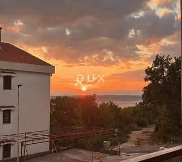 CRIKVENICA, DRAMALJ - stan od 33,79 s pogledom na more i s parkirnim mjestom - cover