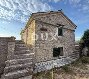 OTOK KRK, DOBRINJ – Kamena vila s bazenom i pogledom na more, PRILIKA!!! - cover