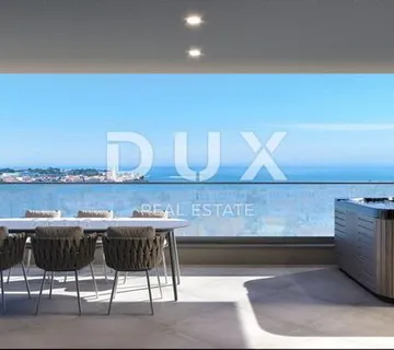 ISTRA, POREČ - Luksuzni stan u izgradnji sa krovnom terasom - cover