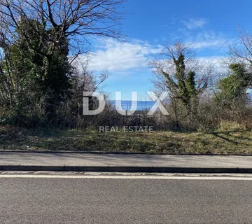 RIJEKA, KRALJEVICA - građevinsko zemljište 1.249 m2 s pogledom na more! PRILIKA! - cover