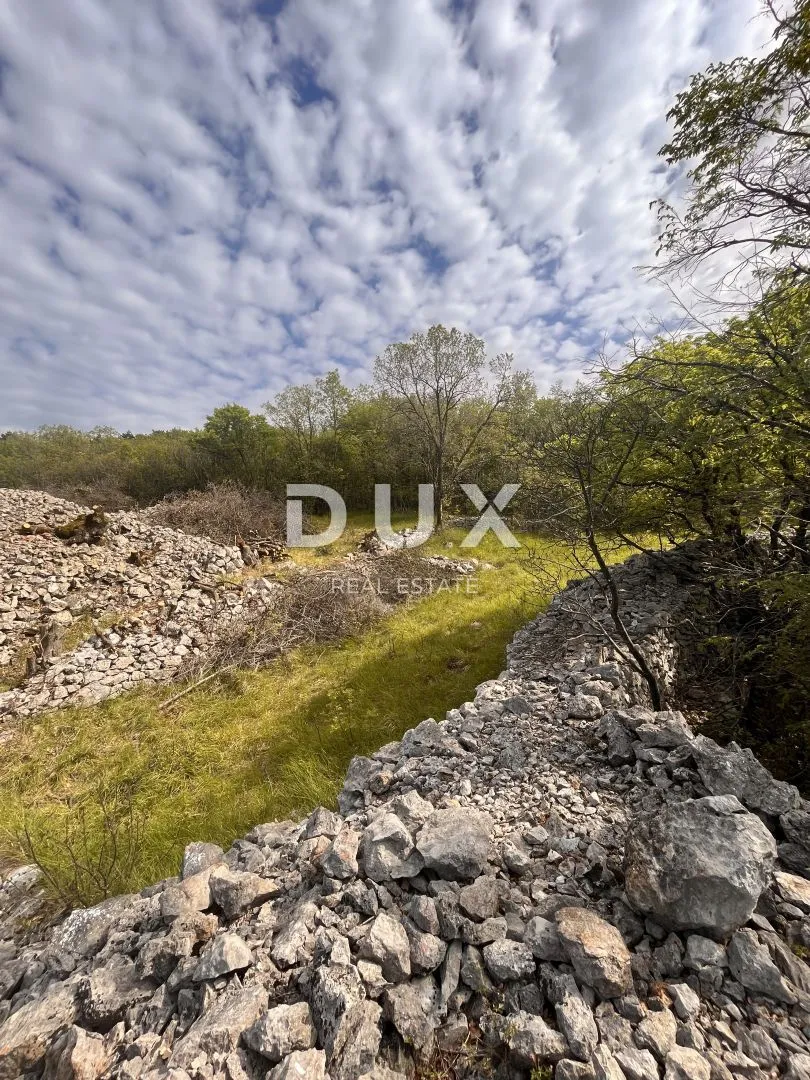 KOSTRENA, PLEŠIĆI  - zemljište sa predivnim pogledom na more - cover