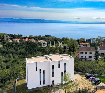 OPATIJA, IKA - stan u novogradnji s vrtom i pogledom na more - cover
