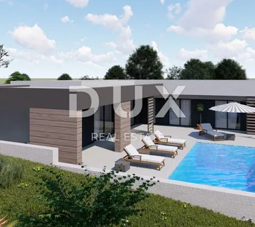 ISTRA, LABIN - Zemljište s građevinskom dozvolom, zadnje u zoni gradnje - cover