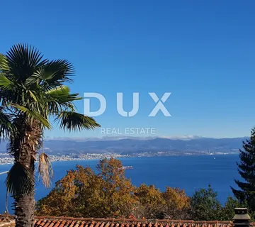 OPATIJA, LOVRAN - građevinski teren 668m2 s kvalitetnim pogledom na more - cover