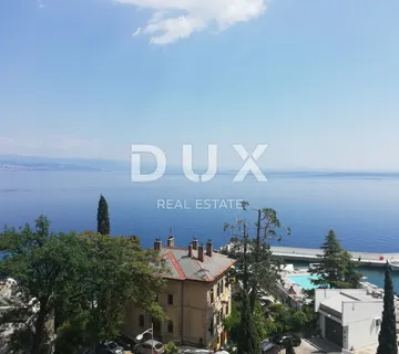 OPATIJA, CENTAR - stan 100m2 u prekrasnoj austrougarskoj vili s prekrasnim pogledom na more  - cover