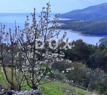 ISTRA, RABAC - Jedinstveno građevinsko zemljište s panoramskim pogledom na more - cover