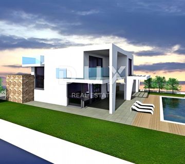 ISTRA, NOVIGRAD - Zemljište s projektom u blizini mora - cover