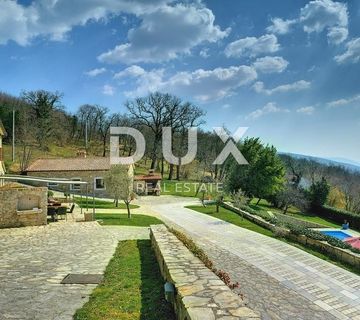 ISTRA, LUPOGLAV - Kamene vile u rustikalnom stilu s panoramskim pogledom  - cover