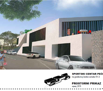 RIJEKA, PEĆINE - teren 2. red do mora 3072m2 za sportski centar s garažama / hotel - cover