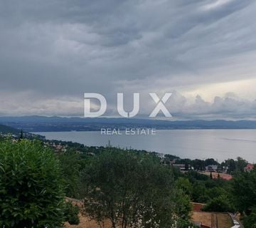 OPATIJA, LOVRAN, LIGANJ- građevinsko zemljište 1358m2 s panoramskim pogledom na more - cover