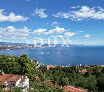 OPATIJA- građevinsko zemljište 10000m2 s panoramskim pogledom na more za stambenu zgradu-stanove-apartmane/ obiteljsku kuću/ kuću za iznajmljivanje- odmor s bazenom - cover