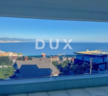 OPATIJA, CENTAR - odličan stan u novogradnji s pogledom na more, zajednički bazen, garaža  - cover