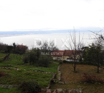 OPATIJA, LOVRAN, DOBREĆ- dvojna kuća 280m2 s panoramskim pogledom na more + okoliš  350m2  - cover