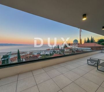 OPATIJA, CENTAR - ekskluzivni penthouse s pogledom, bazenom i garažom - cover