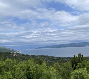 ISTRA, RABAC - Građevinsko zemljište s otvorenim pogledom na more - cover