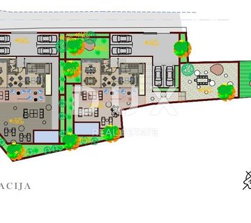 CRIKVENICA, BRIBIR, moderna vila s bazenom u izgradnji - cover